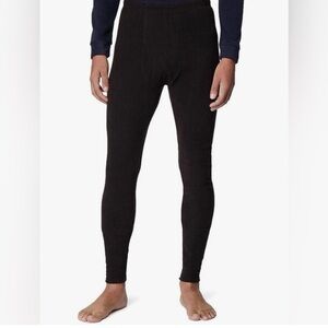 Men's 32 Degree Performance Thermal Fleece Legging Black Pants